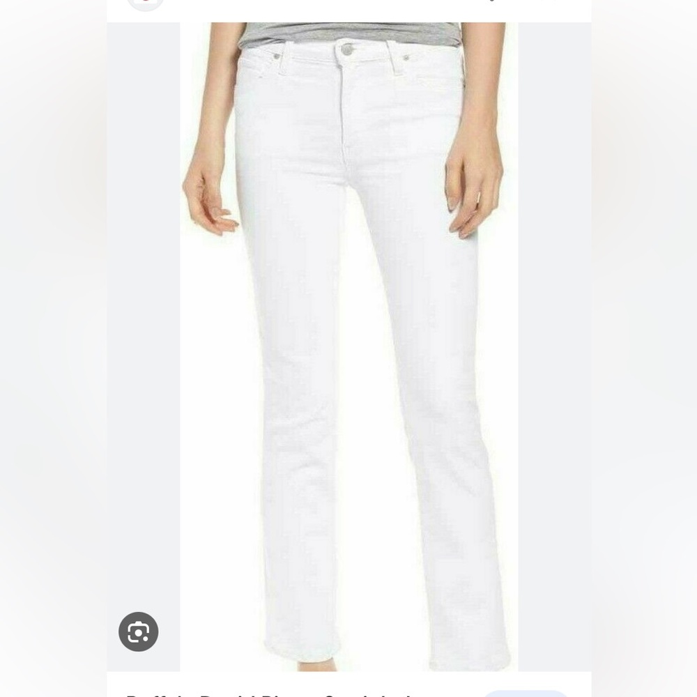Buffalo 3/4 jeans by david bitton.Misha mid rise straight leg stretch 10…